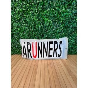 New ARUNNERS Rain Shoe Covers White Size Large Cycling Shoe Covers NWT